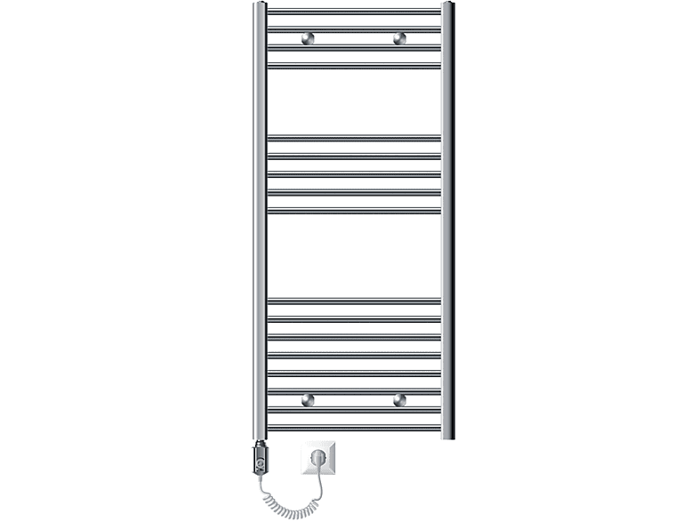 Badheizkörper Elektrischer Radiator (900 ECD-GERMANY Watt) + Sahara Thermostat Modell