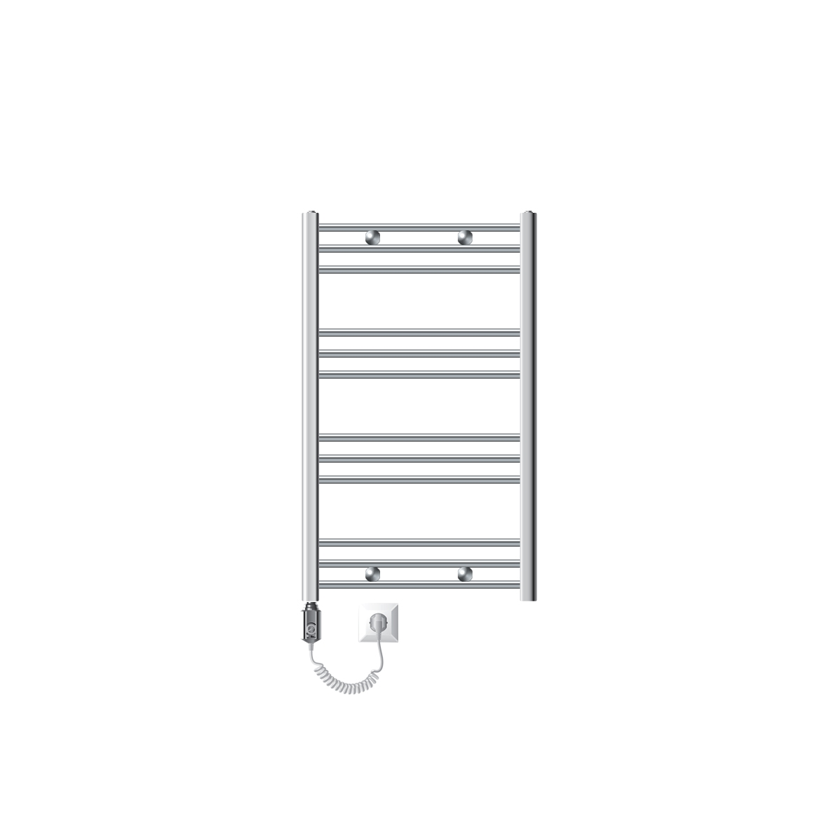 Watt) Elektrischer Modell Radiator (300 Badheizkörper Thermostat Sahara ECD-GERMANY +