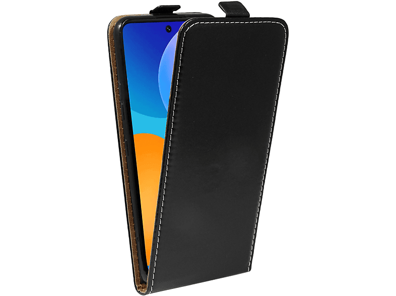 COFI Case, Flip Cover, Huawei, P Smart 2021, Schwarz