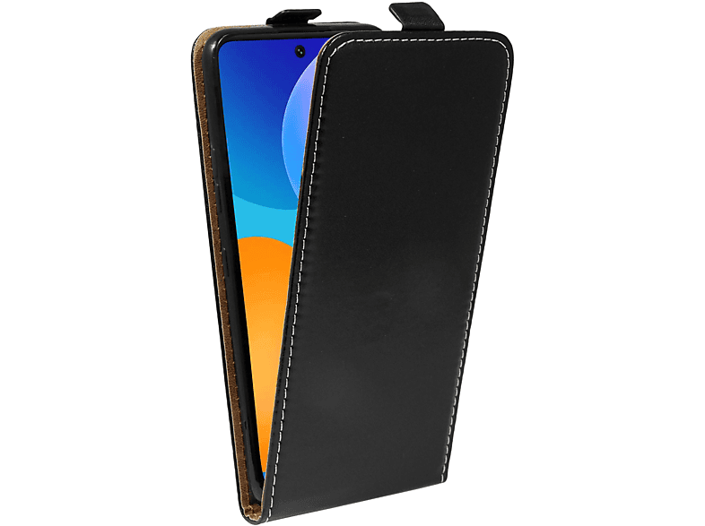 COFI Smart P Huawei, Flip Schwarz Cover, Case, 2021,