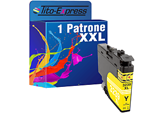 TITO-EXPRESS PLATINUMSERIE 1 Patrone ersetzt Brother LC-3239 Tintenpatrone yellow (LC3239)