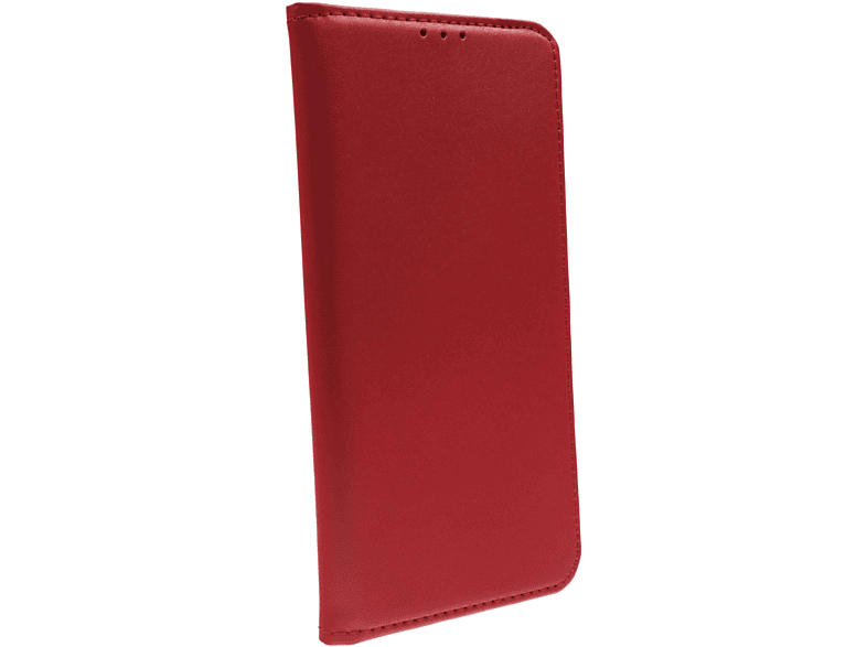 5G, JAMCOVER Galaxy Echt Bookcover, Bookcase, Rotwein Leder A32 Samsung,