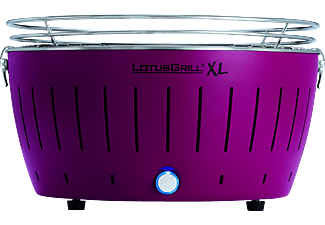 LOTUSGRILL Tischgrill XL Holzkohlegrill, Pflaumenlila 