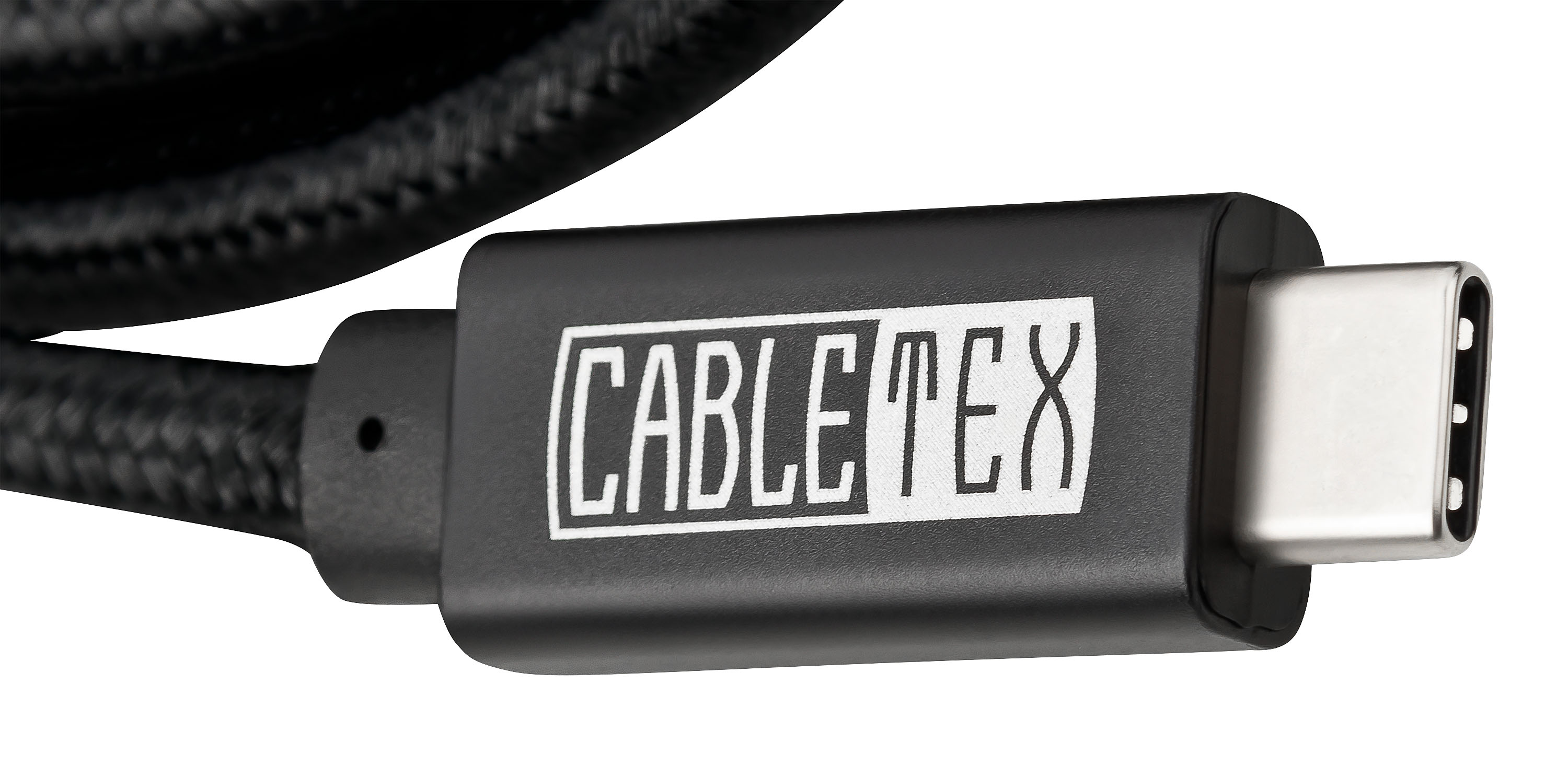 CABLETEX USB-C Kabel Kabel, | Ladekabel Länge USB 3m 100W Schwarz 