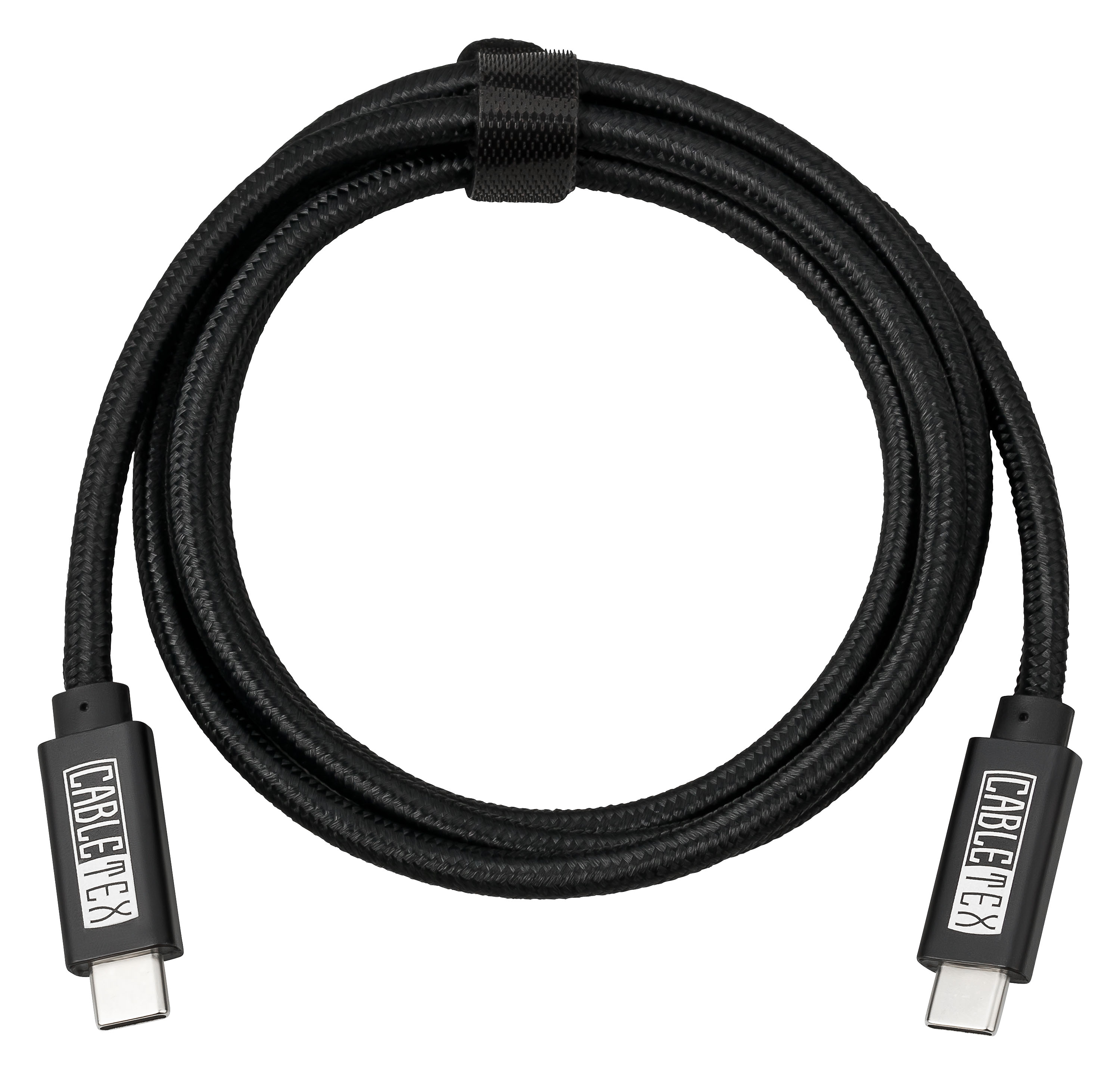 CABLETEX USB-C Kabel | 3m Kabel, Schwarz Länge Ladekabel | USB 100W