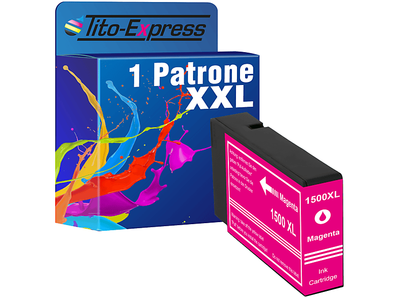 TITO-EXPRESS PLATINUMSERIE PGI-1500 Tintenpatrone magenta (9194B001)