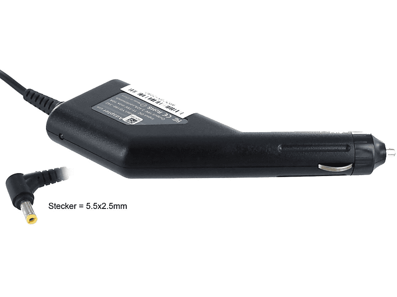MOBILOTEC KFZ Ladekabel kompatibel mit Asus S56C Netzteil/Ladegerät