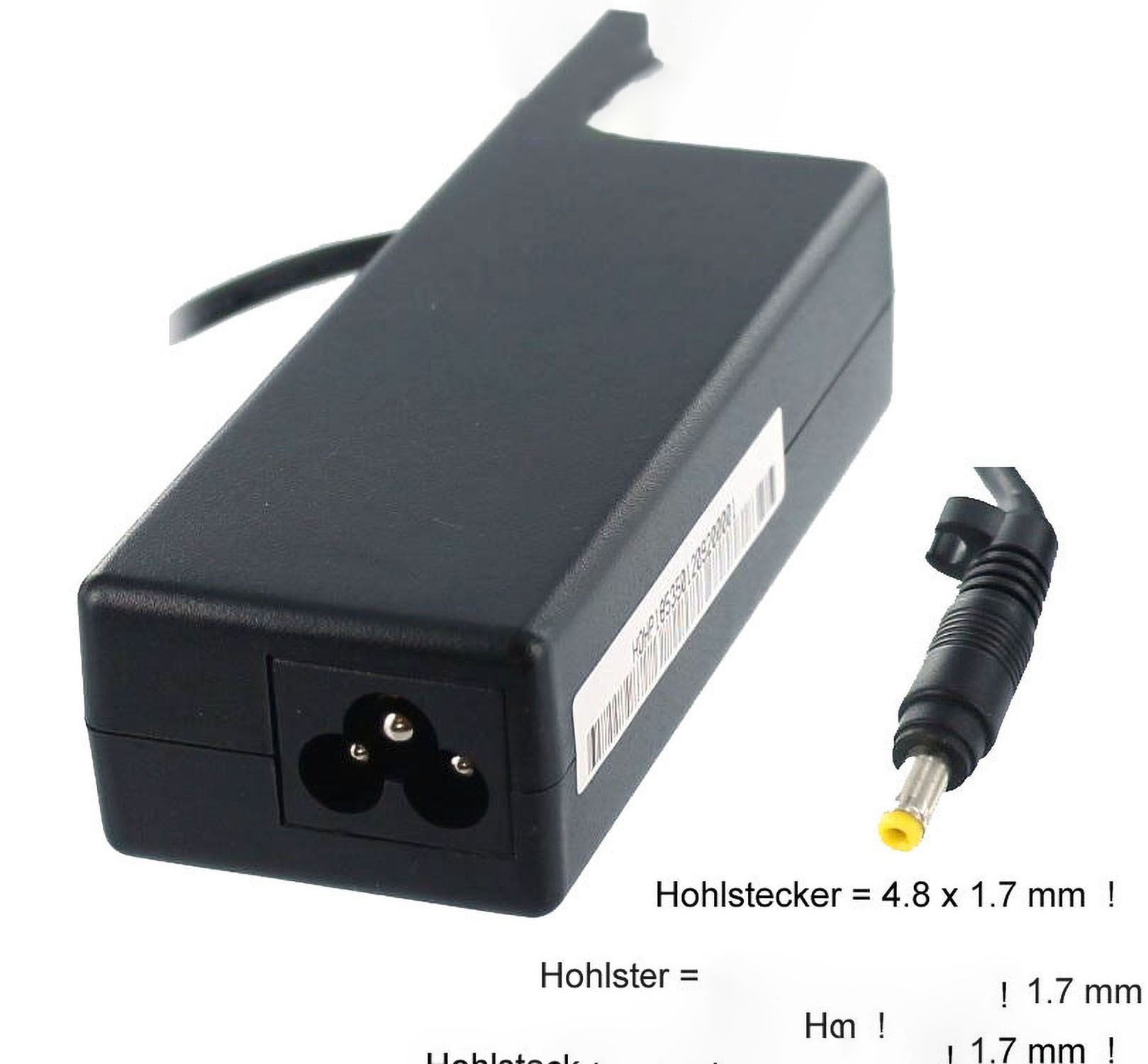 MOBILOTEC Netzteil kompatibel mit HP 625 Netzteil/Ladegerät