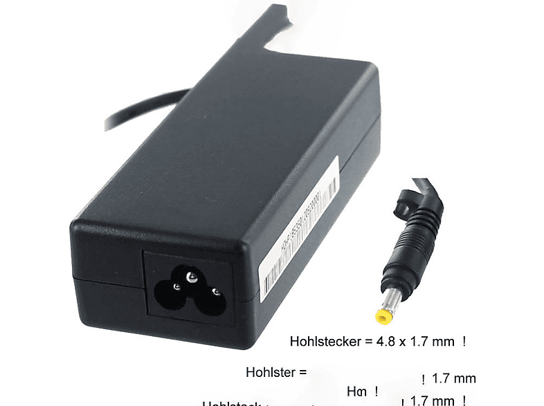 MOBILOTEC Netzteil kompatibel mit HP Netzteil/Ladegerät