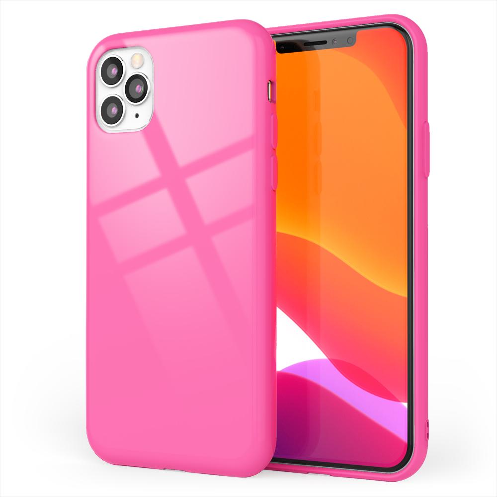 11 Pro, NALIA Silikon Pink Hülle, iPhone Backcover, Apple,