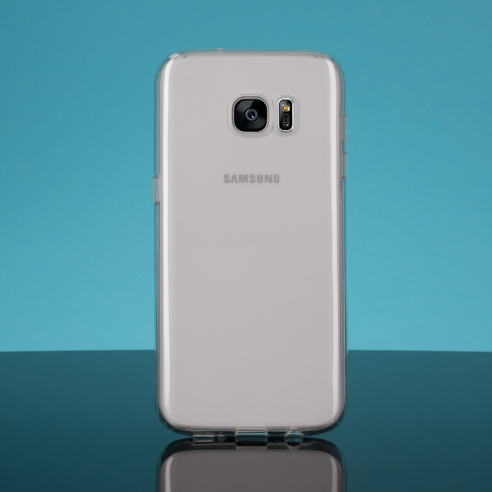 Galaxy S7 Türkis Backcover, NALIA Edge, Glitzer Hülle, Samsung,