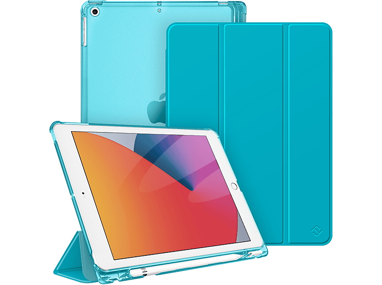 FINTIE Hülle, Bookcover, Apple, iPad 10.2 Zoll (9/8/7 Generation - 2021/2020/2019), Legacy Teal