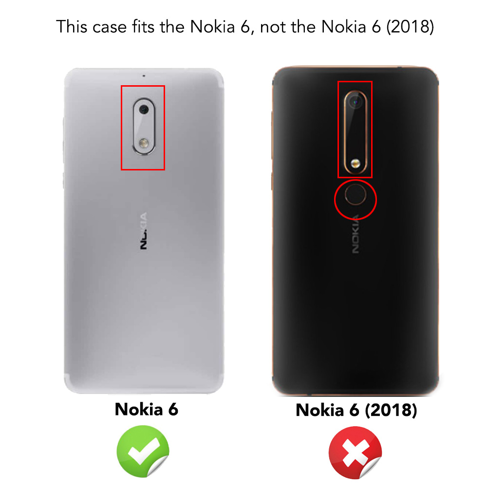 NALIA Klar Transparente Silikon Hülle, 6, Nokia, Backcover, Transparent
