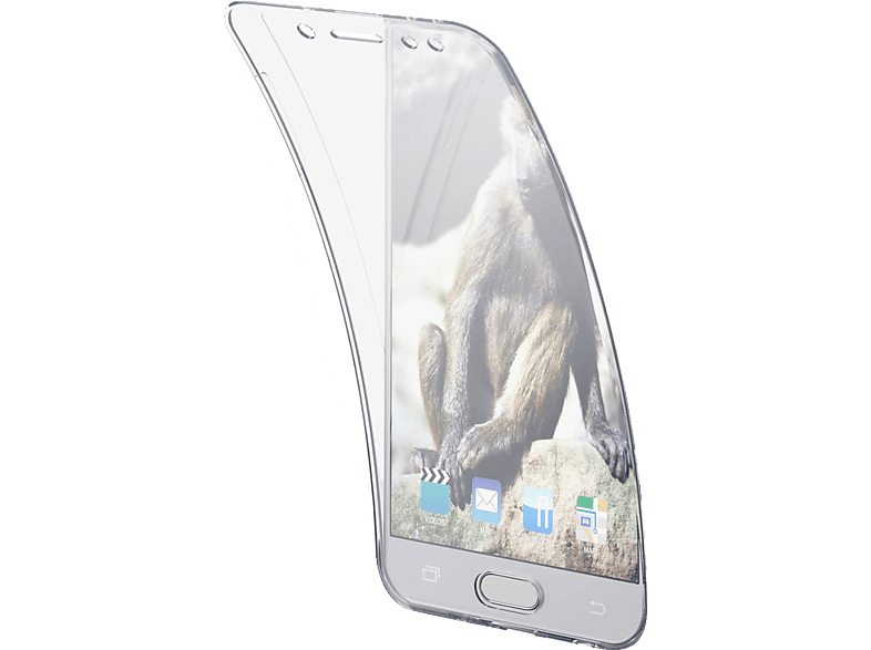 Galaxy Transparent (2017), NALIA Grad Hülle, Backcover, Silikon 360 Klare Samsung, J5