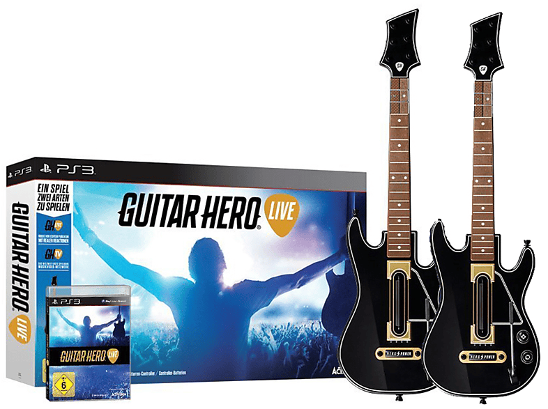 Guitar Hero - Live inkl. 2x Gitarre - [PlayStation 3]