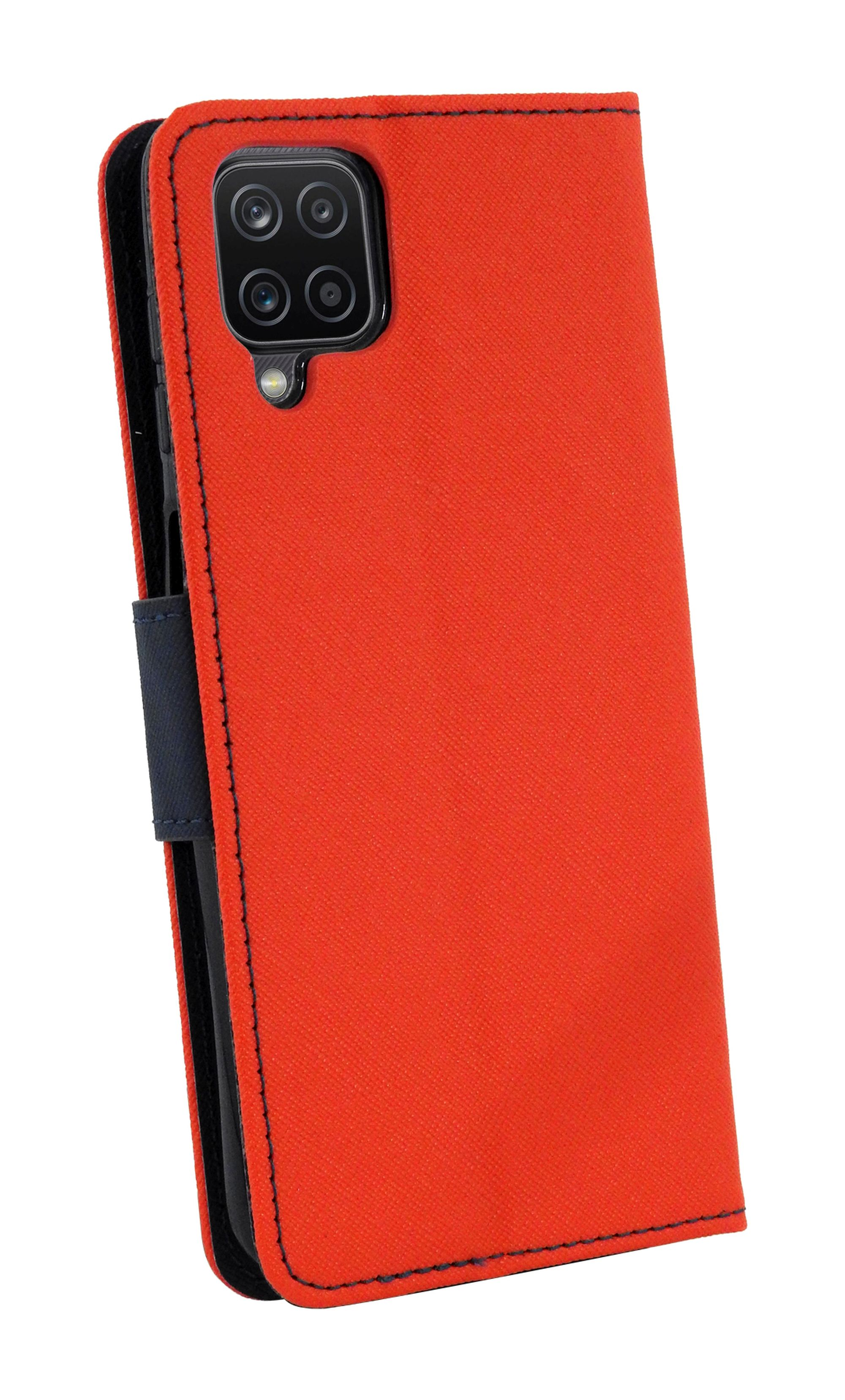 COFI Fancy Case, Galaxy Samsung, A12, Rot Bookcover