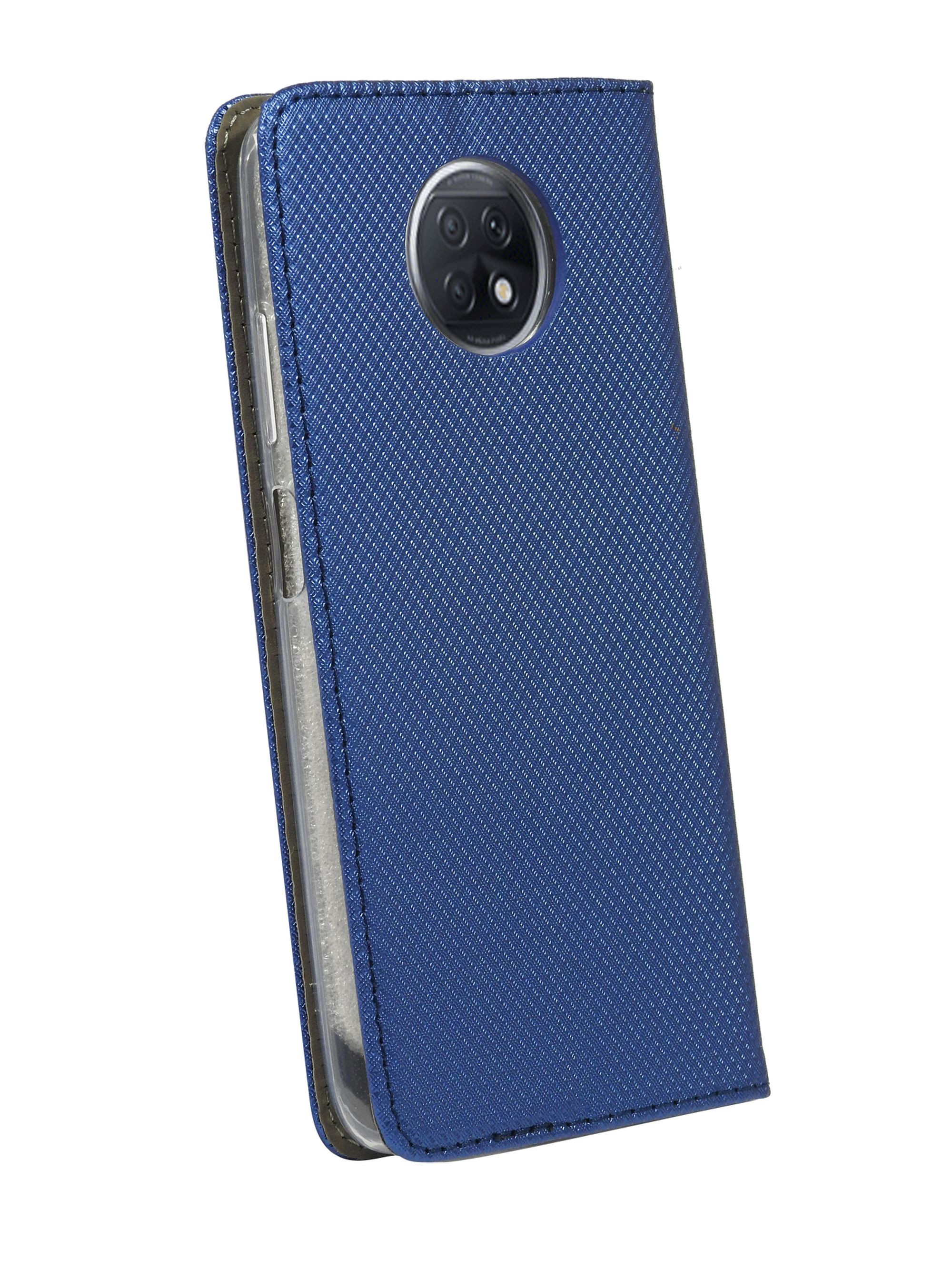 COFI Smart Hülle Xiaomi, 9T Bookcover, Redmi Note Blau Case, 5G