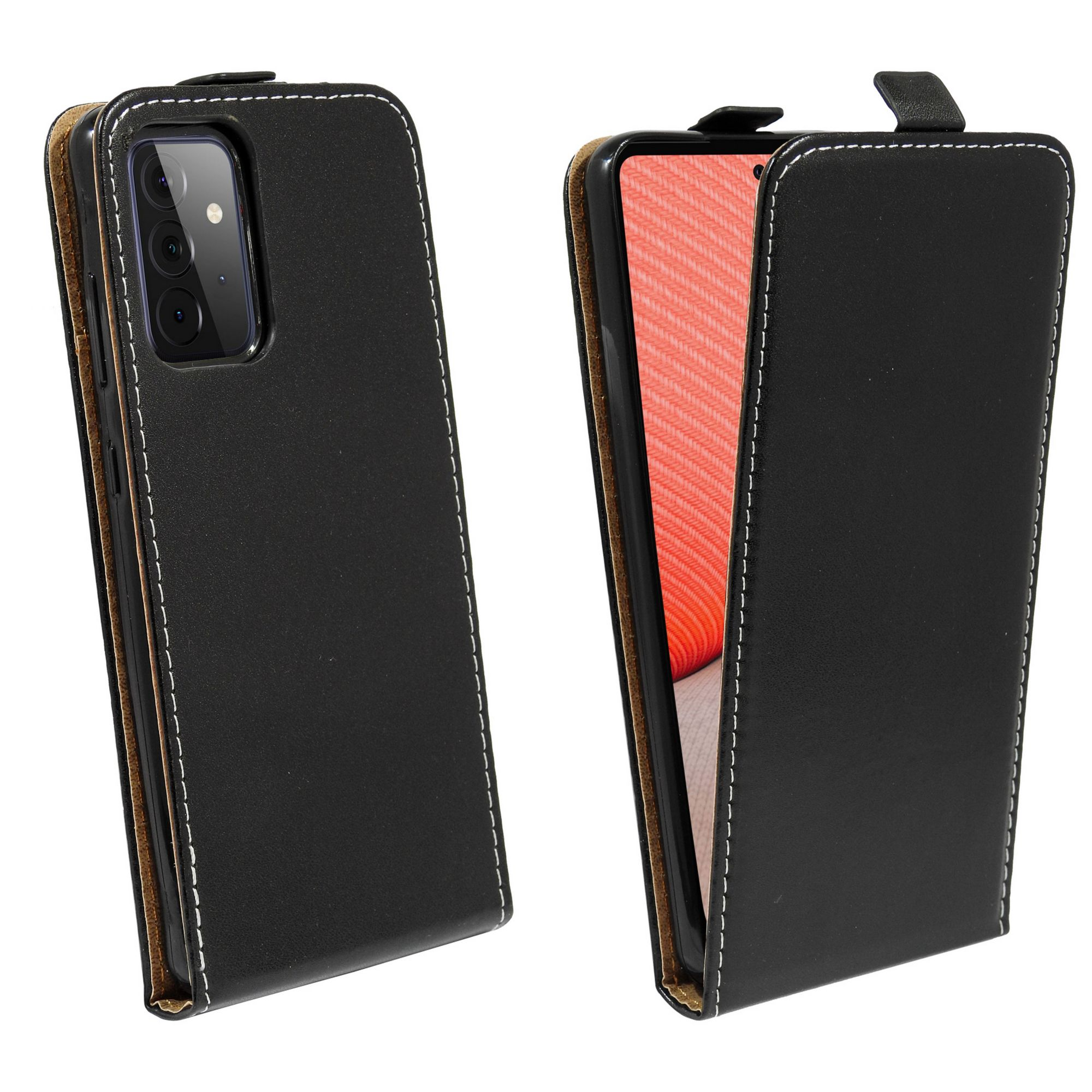 COFI A72, Schwarz Case, Samsung, Cover, Flip Galaxy