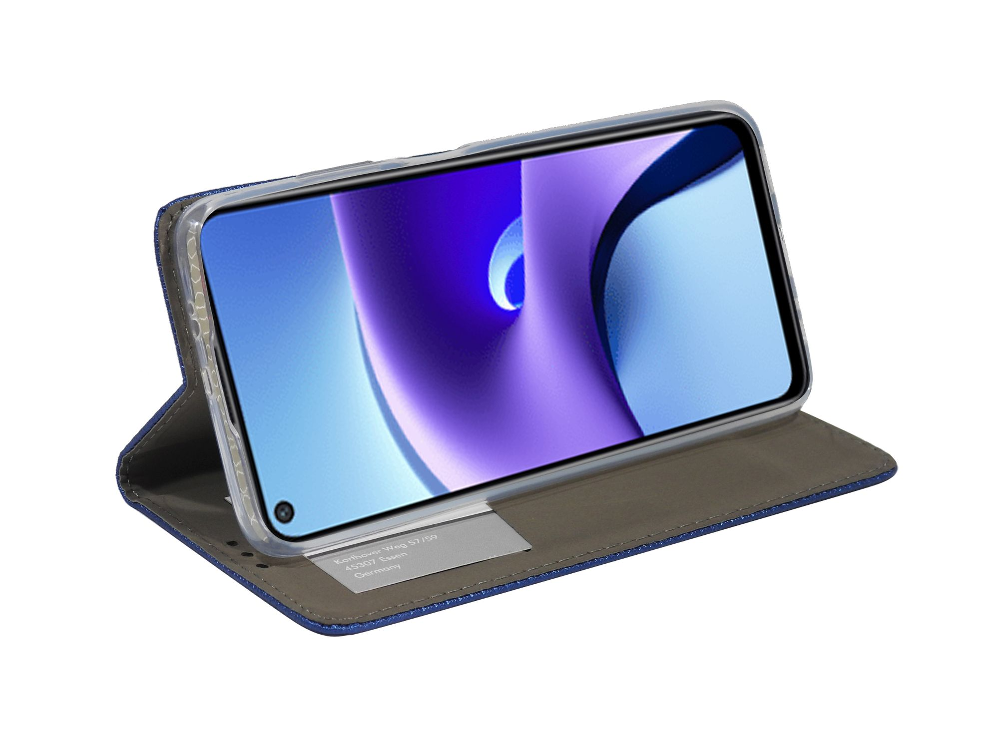 COFI Smart 9T Case, Hülle Blau Note Bookcover, Redmi 5G, Xiaomi
