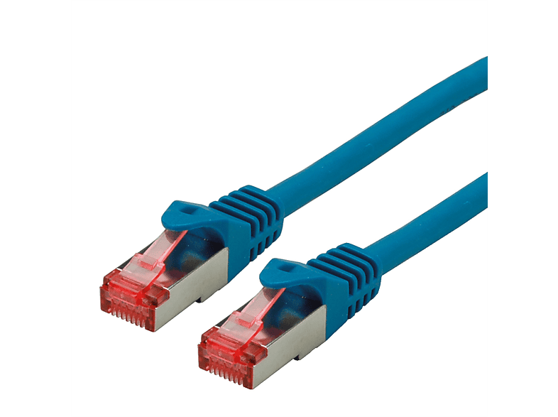 ROLINE Patchkabel Kat.6 S/FTP (PiMF), Component Level, LSOH, S/FTP Patchkabel, 0,3 m | Adapter & Netzwerkkabel