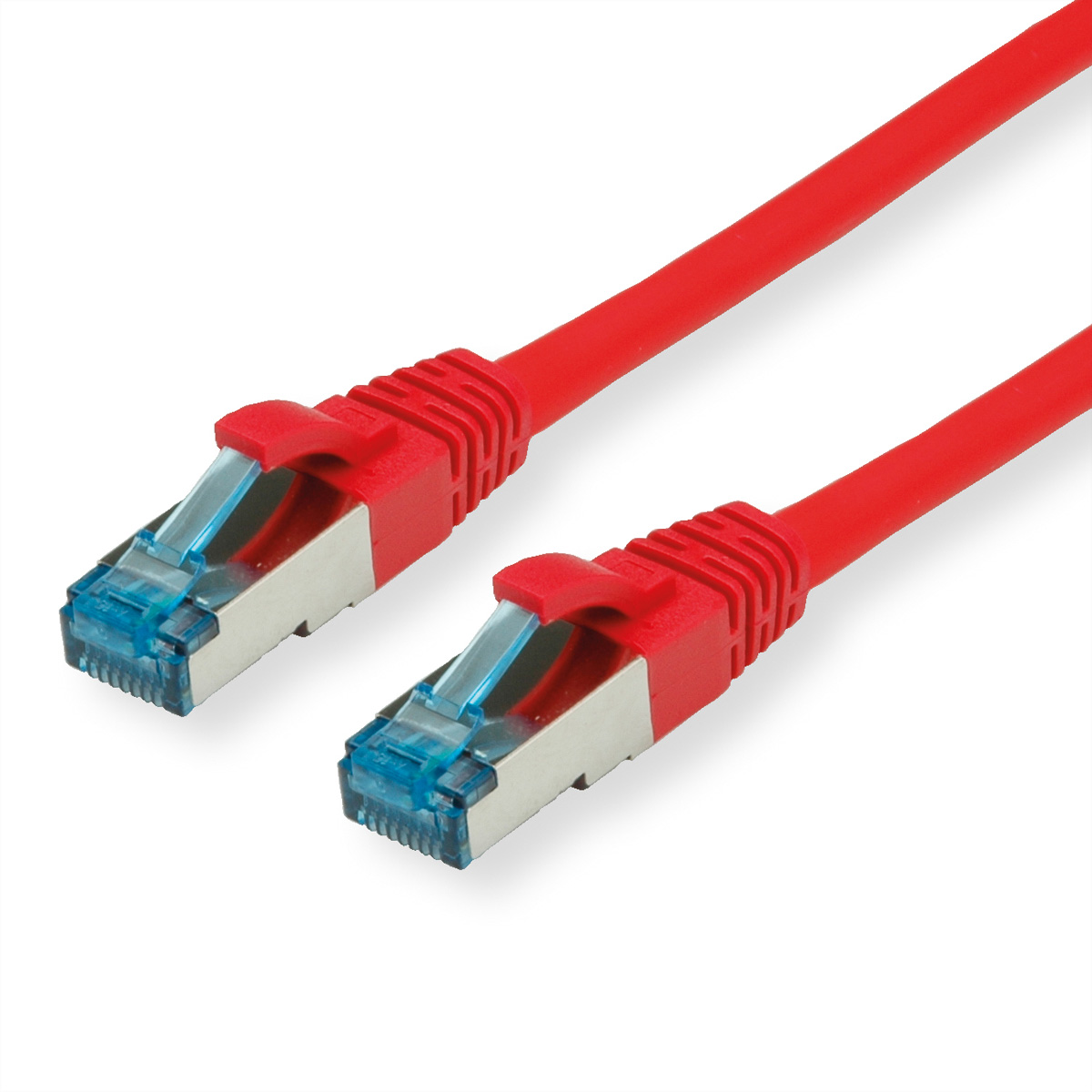 LSOH, S/FTP EA) Kat.6A 0,5 m S/FTP Patchkabel, VALUE Patchkabel (Class (PiMF),