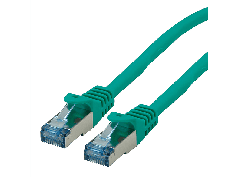 ROLINE Patchkabel Kat.6A S/FTP (PiMF), Component Level, LSOH, S/FTP Patchkabel, 7,5 m | Adapter & Netzwerkkabel