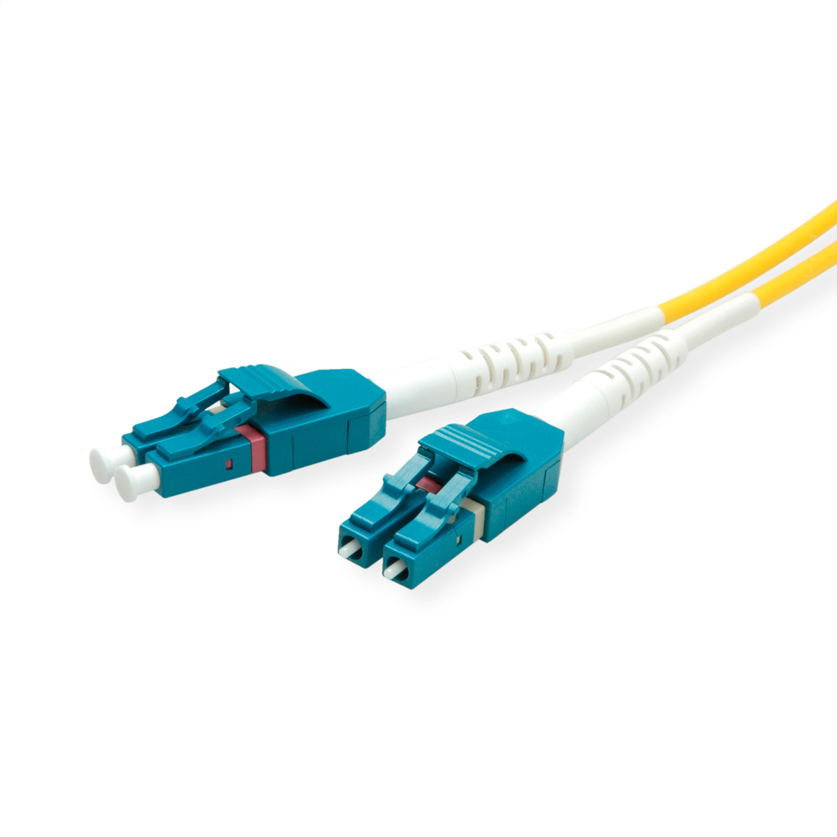 ROLINE LWL-Kabel m 15 Mode 9/125µm LWL-Patchkabel LC/LC, Single Singlemode, OS2, Duplex