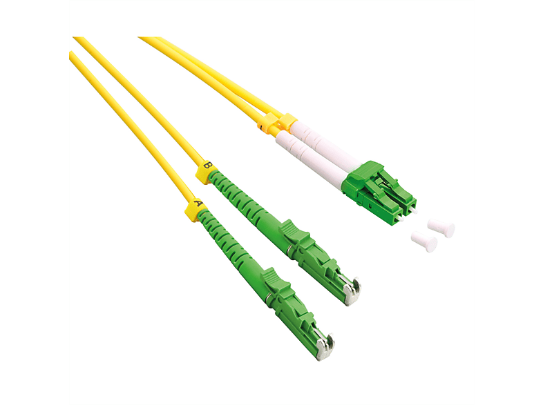 DUPLEX-PATCHKABEL SM G.652D LC/UPC-LC/UPC 9/125 1 m /T2DE EUR 10,37 - DE