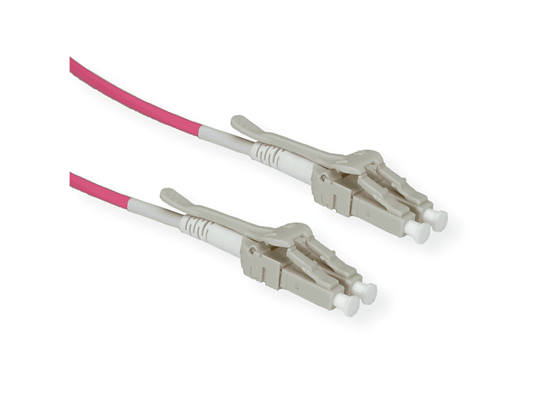 50/125µm ROLINE LWL-Patchkabel m LC/LC, OM4, OM4, LWL-Kabel 0,5