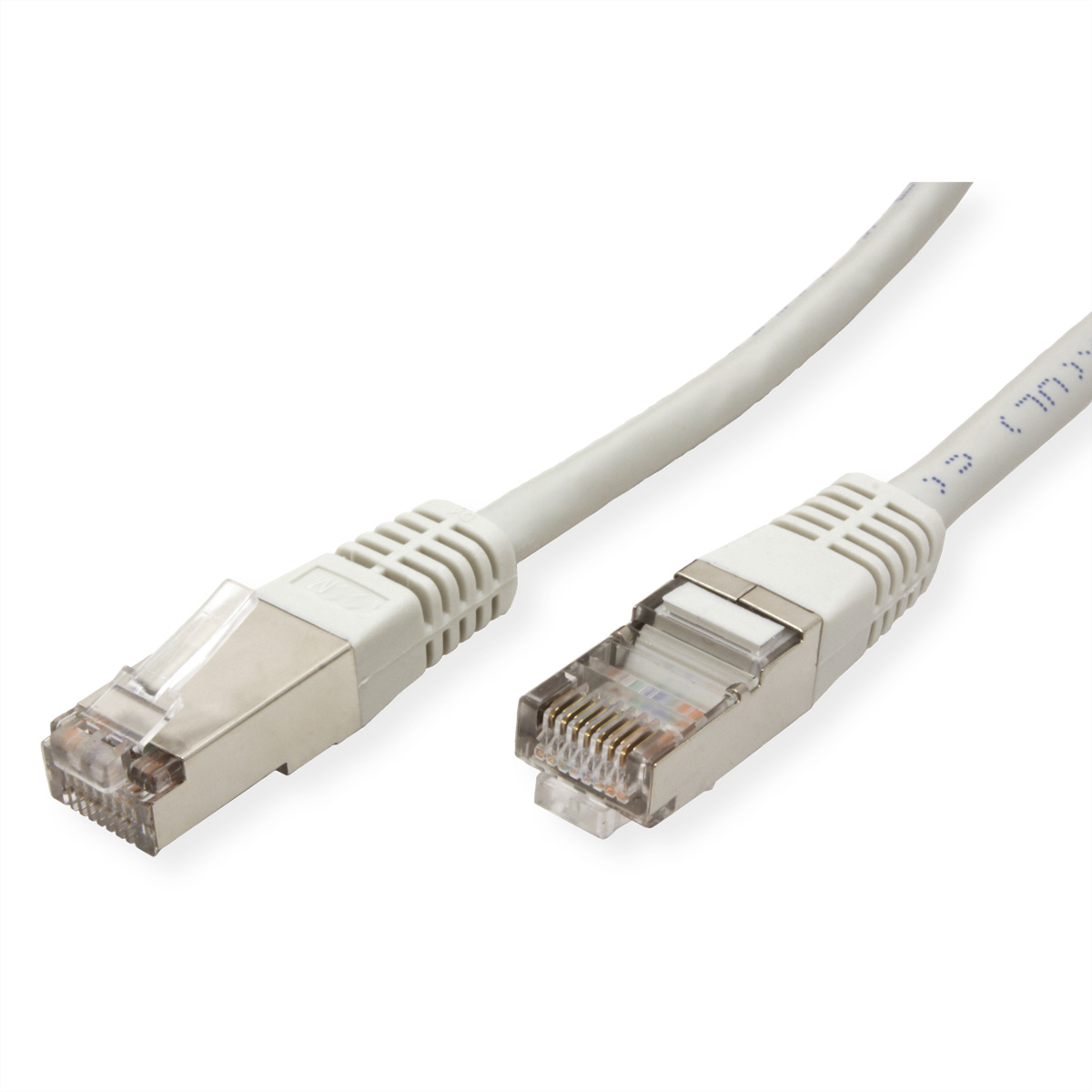 ROLINE Cordon Cat.5e (Classe D) SF/UTP AWG26 Cordon SF/UTP 10 m gris