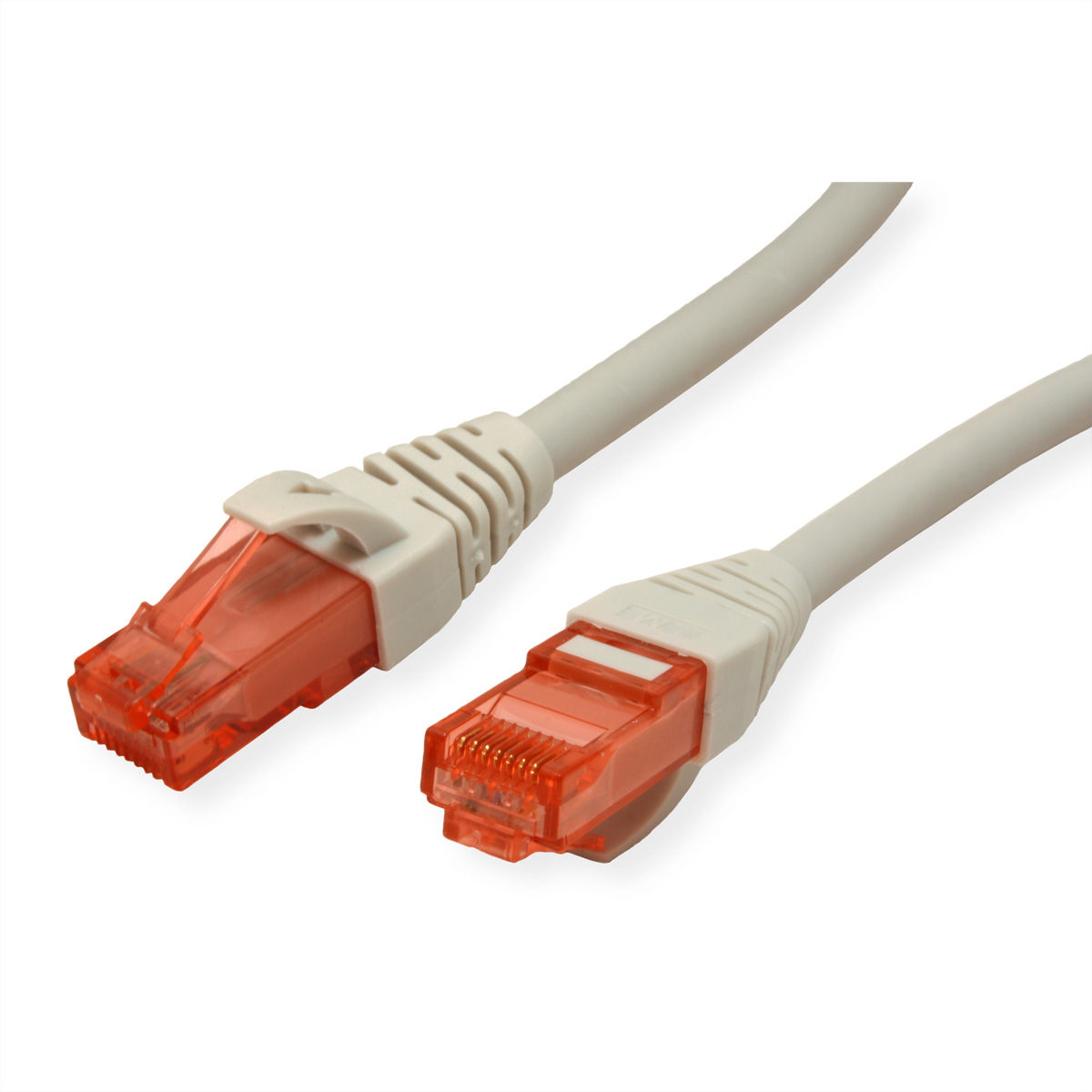 ROLINE Patchkabel Cat.6 UTP, Component Level, LSOH U/UTP patchkabel 10 m grijs