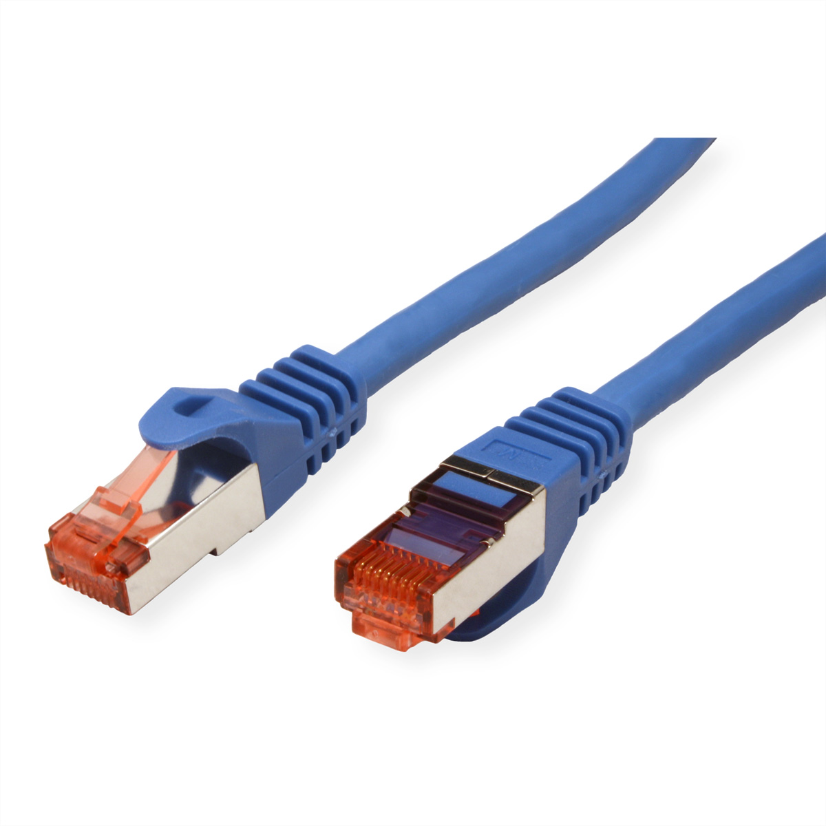 ROLINE patchkabel Cat.6 S/FTP (PiMF), componentniveau, LSOH S/FTP patchkabel (PiMF) 1,5 m blauw