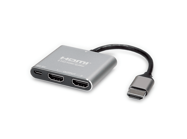 VALUE VideoSplitter, HDMI 4K, 2fach HDMIVideoSplitter MediaMarkt