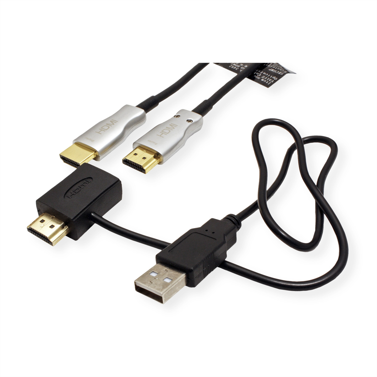 4K Kabel VALUE Kabel Ethernet Optisches Ultra HDMI HD HDMI mit Ultra Aktiv