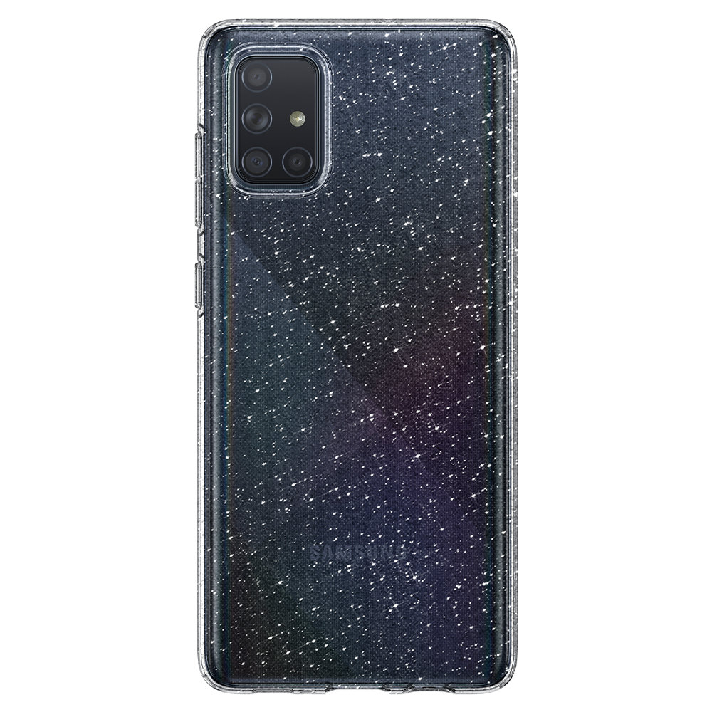 Galaxy A71, SPIGEN Samsung, Crystal Schutzhülle, Backcover, Liquid Crystal Glitter