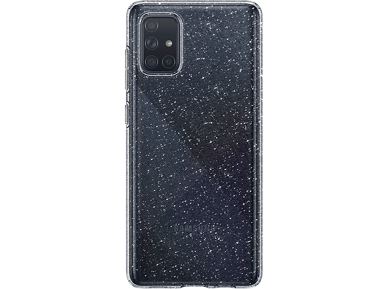 Galaxy A71, SPIGEN Samsung, Crystal Schutzhülle, Backcover, Liquid Crystal Glitter