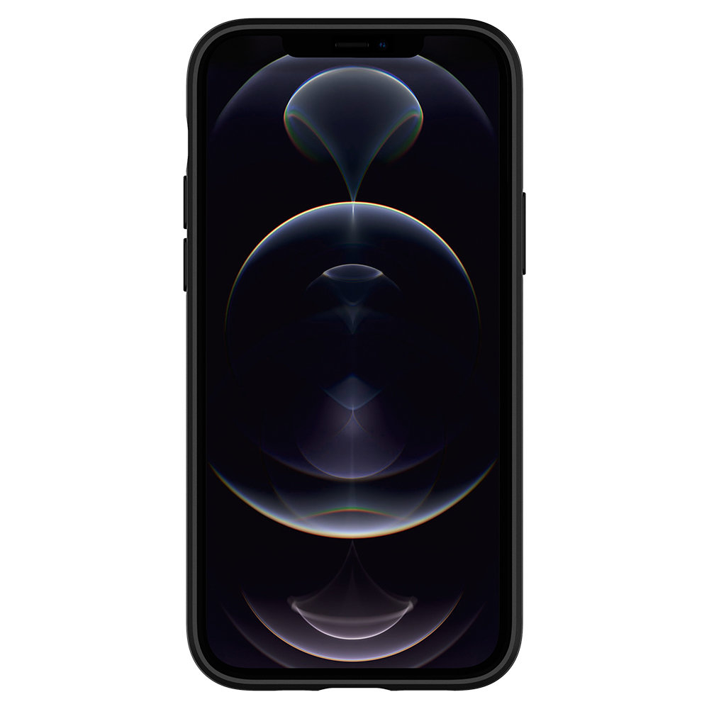 SPIGEN Core Armor Schutzhülle, Backcover, Apple, iPhone 12 Pro Max, schwarz