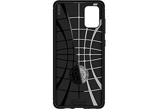 SPIGEN Rugged Armor Schutzhülle, Backcover, Samsung, Galaxy A71, Schwarz