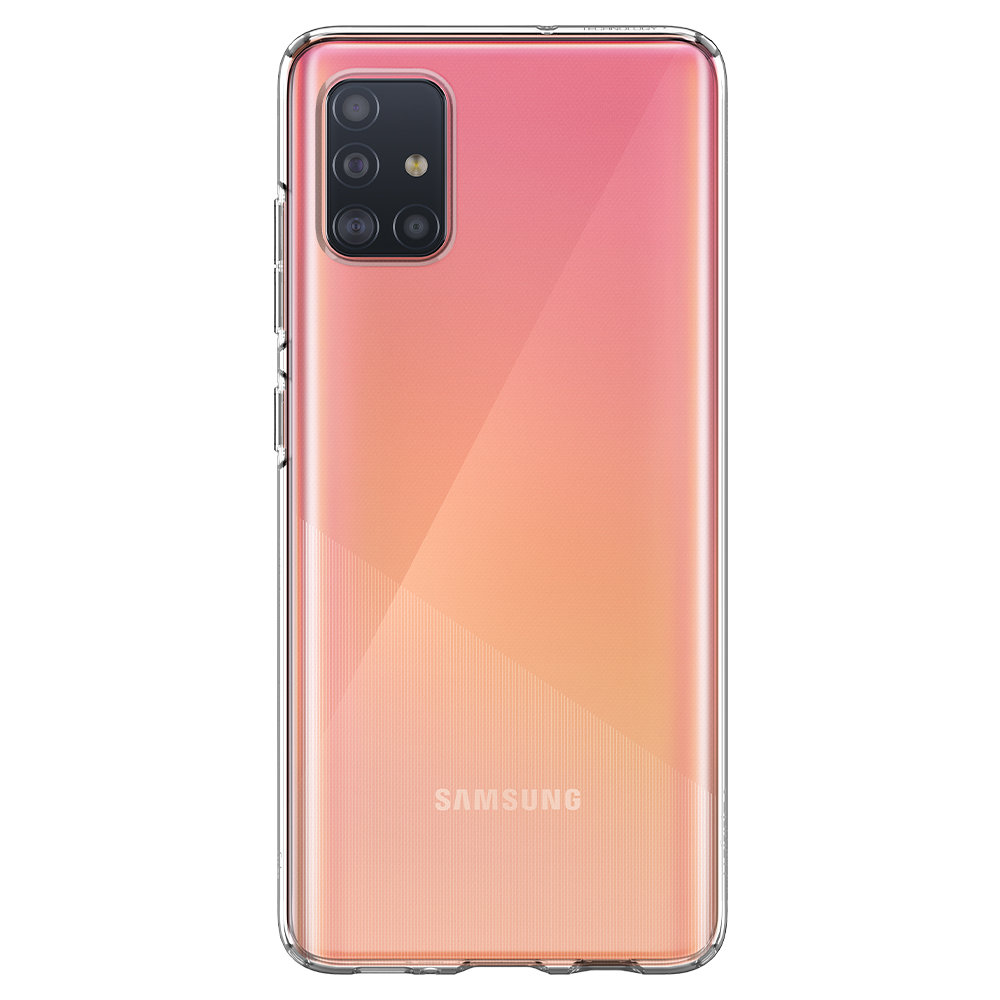 SPIGEN Liquid Crystal Schutzhülle, Galaxy Samsung, Transparent A51, Backcover