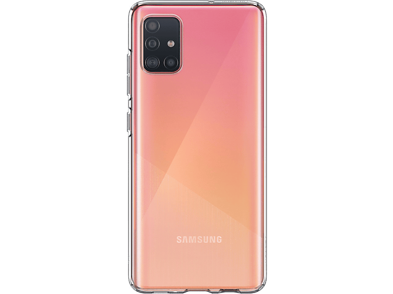 Liquid A51, Backcover, Crystal Transparent Schutzhülle, Samsung, Galaxy SPIGEN