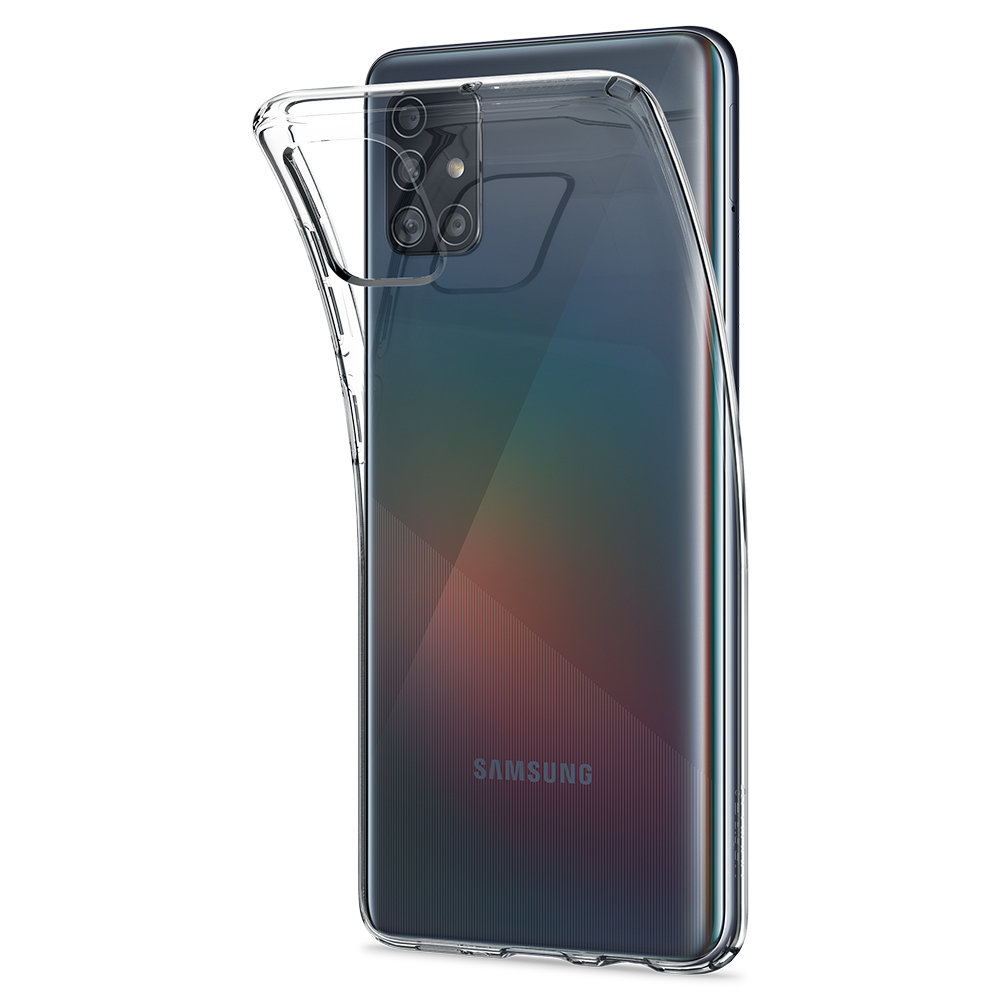 Liquid A51, Backcover, Crystal Transparent Schutzhülle, Samsung, Galaxy SPIGEN