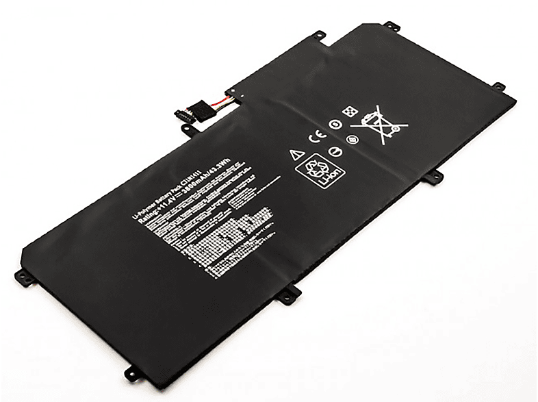 AGI Akku kompatibel mit Asus ZenBook U305UA6200 Li-Pol Notebookakku, Li-Pol, 11.4 Volt, 3800 mAh