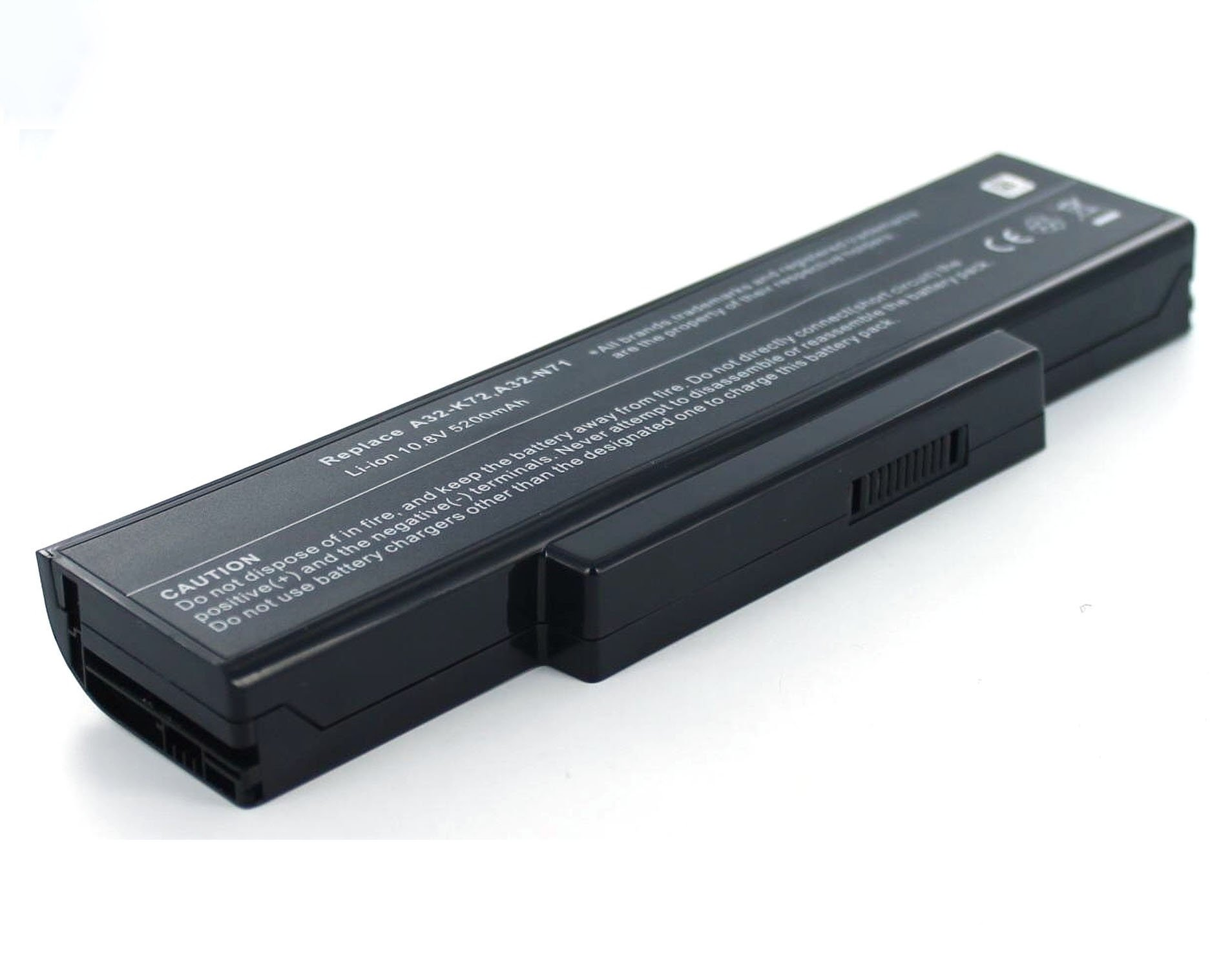 Li-Ion K73E 10.8 mAh mit Notebookakku, Li-Ion, kompatibel Akku Volt, Asus 4400 AGI