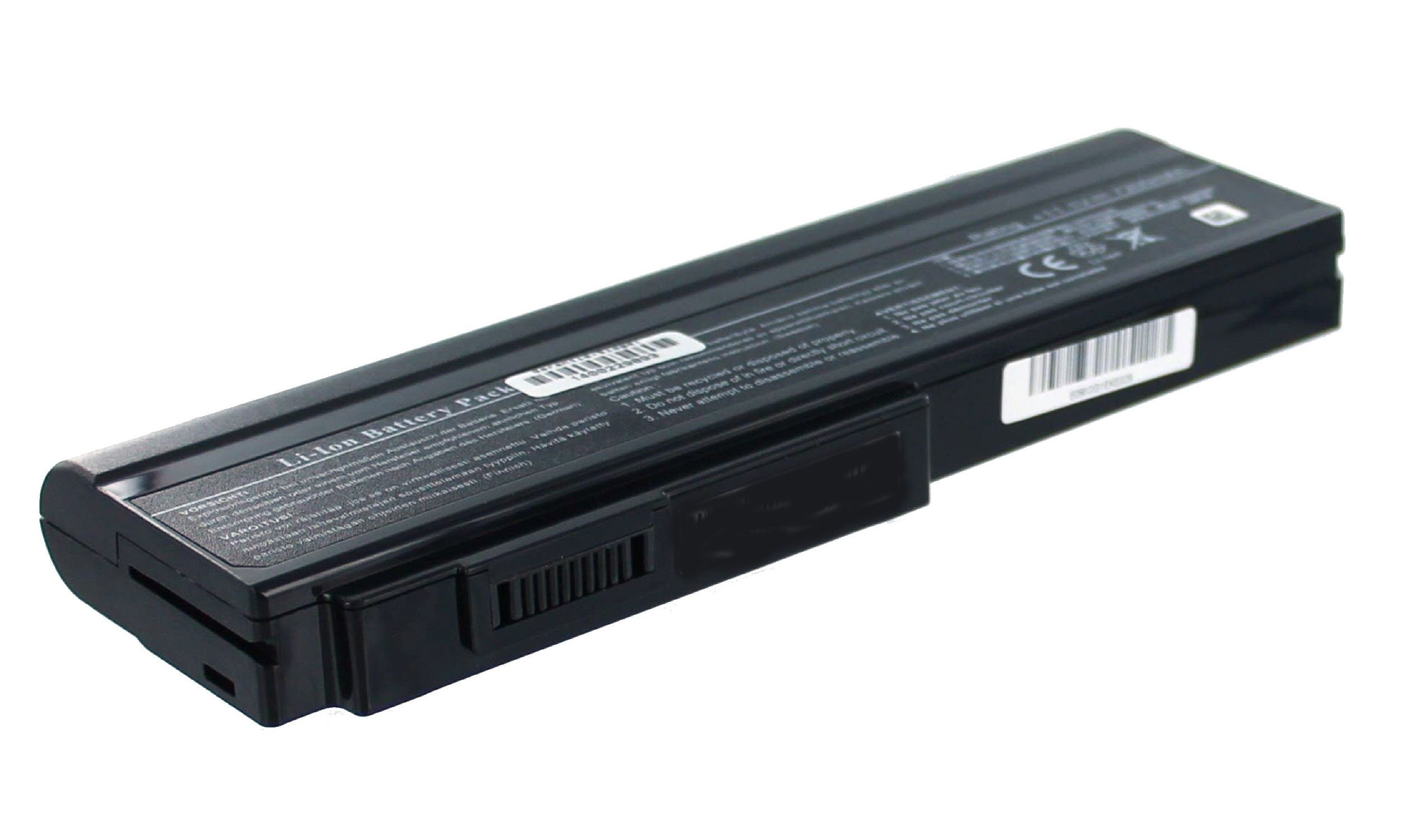 kompatibel Li-Ion, Asus 11.1 AGI Li-Ion 6600 mit mAh Notebookakku, Volt, Akku Pro62J