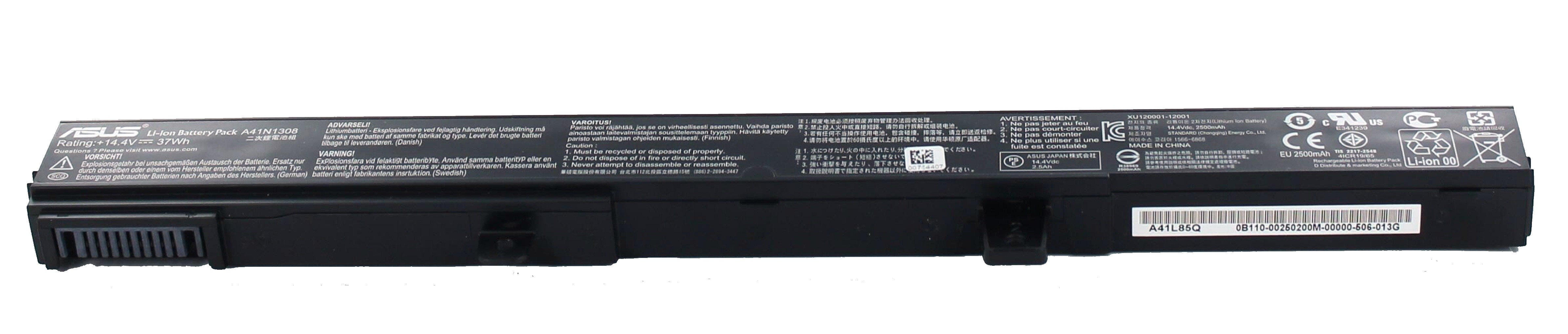 Original Li-Ion R512MAV-BING-SX999B für 14.4 ASUS Asus Akku mAh 2600 Notebookakku, Volt,