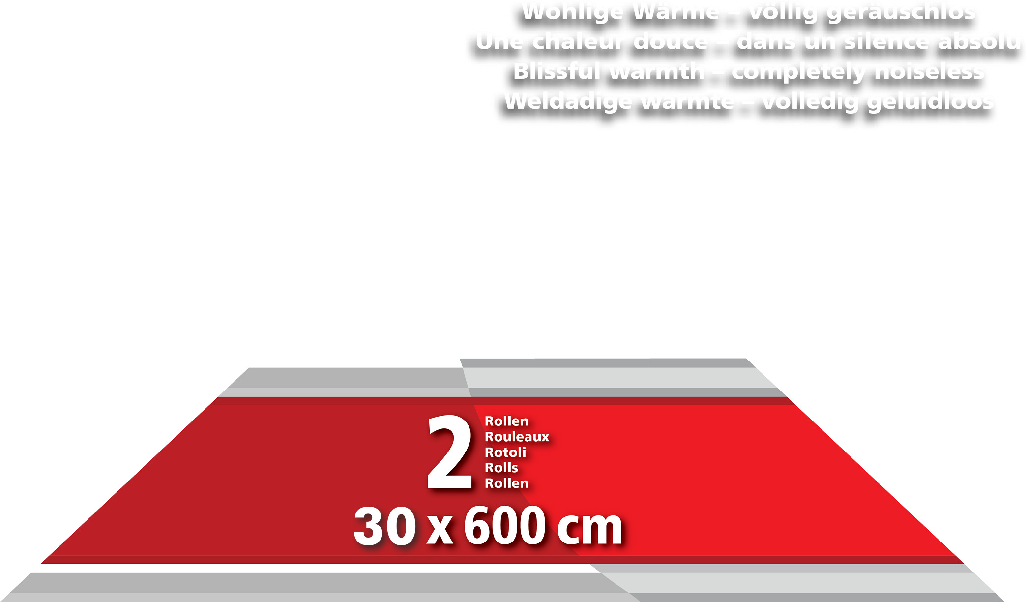 Vakuumierfolie x 2 30 OF Rollen SOLIS - 600 transparent cm Vakuumierfolie SWITZERLAND