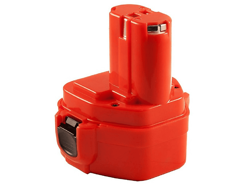 AGI Akku kompatibel mit Makita 1220 Werkzeugakku/Ladegerät Makita, rot | Zubehör Elektrowerkzeuge