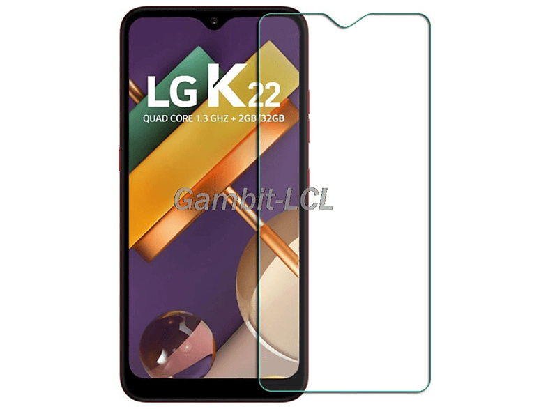 KÖNIG DESIGN 3er LG Pack Displayschutz Schutzfolie(für K22)