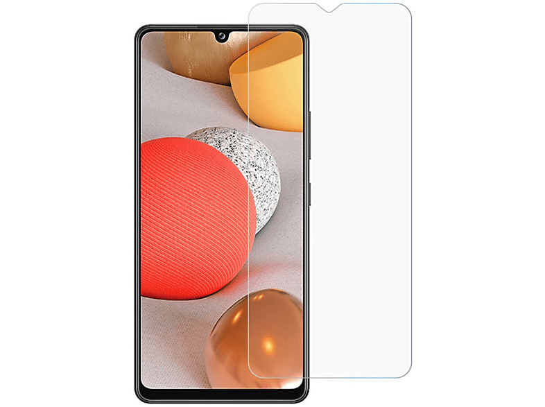 KÖNIG DESIGN 3er Pack Displayschutz Schutzfolie(für Samsung Galaxy A42)