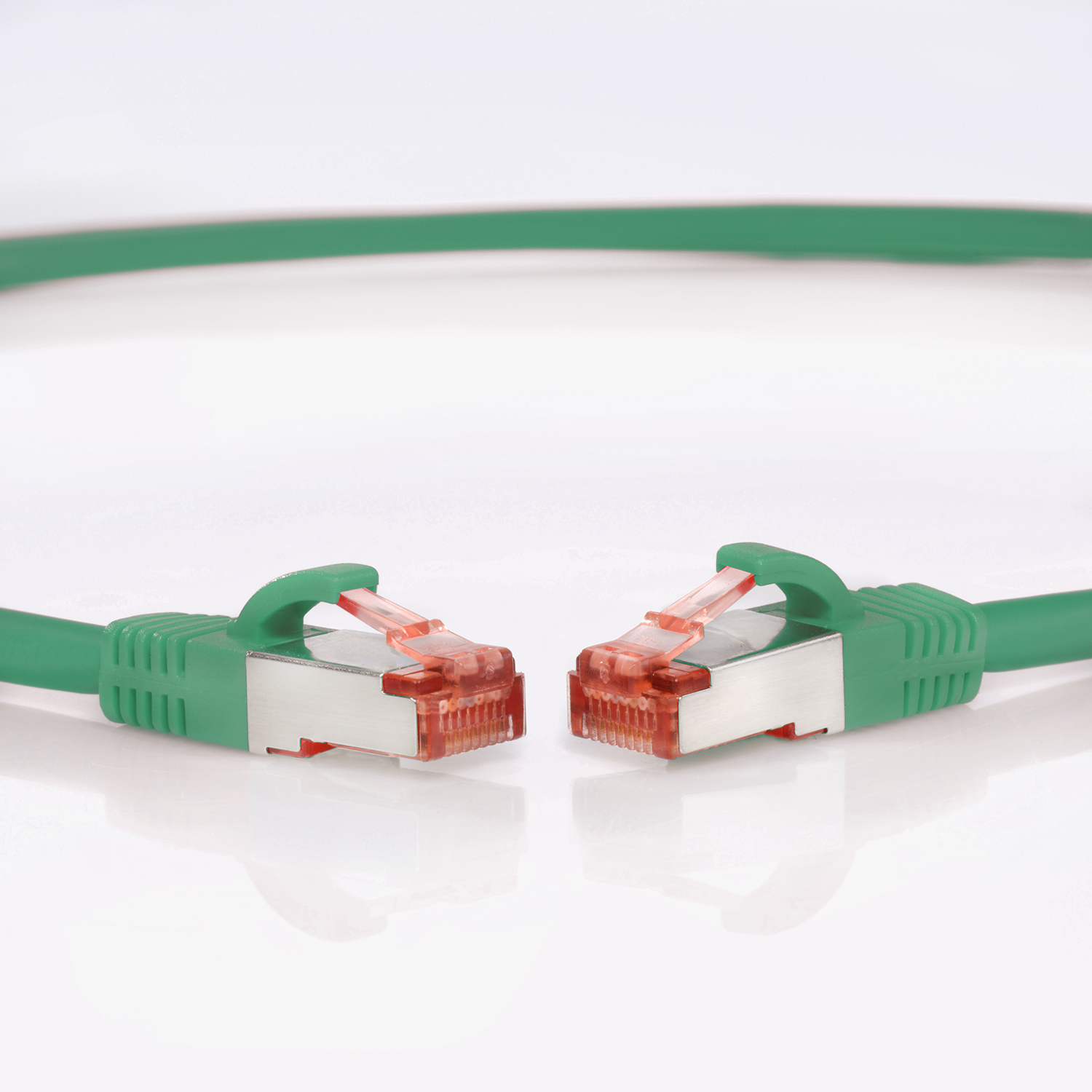 / S/FTP grün, Pack 3 5er m Patchkabel TPFNET 1000Mbit, Netzwerkkabel, Netzwerkkabel 3m